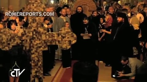 Padre Nuestro en Arameo, cantado en Georgia ante el Papa Francisco