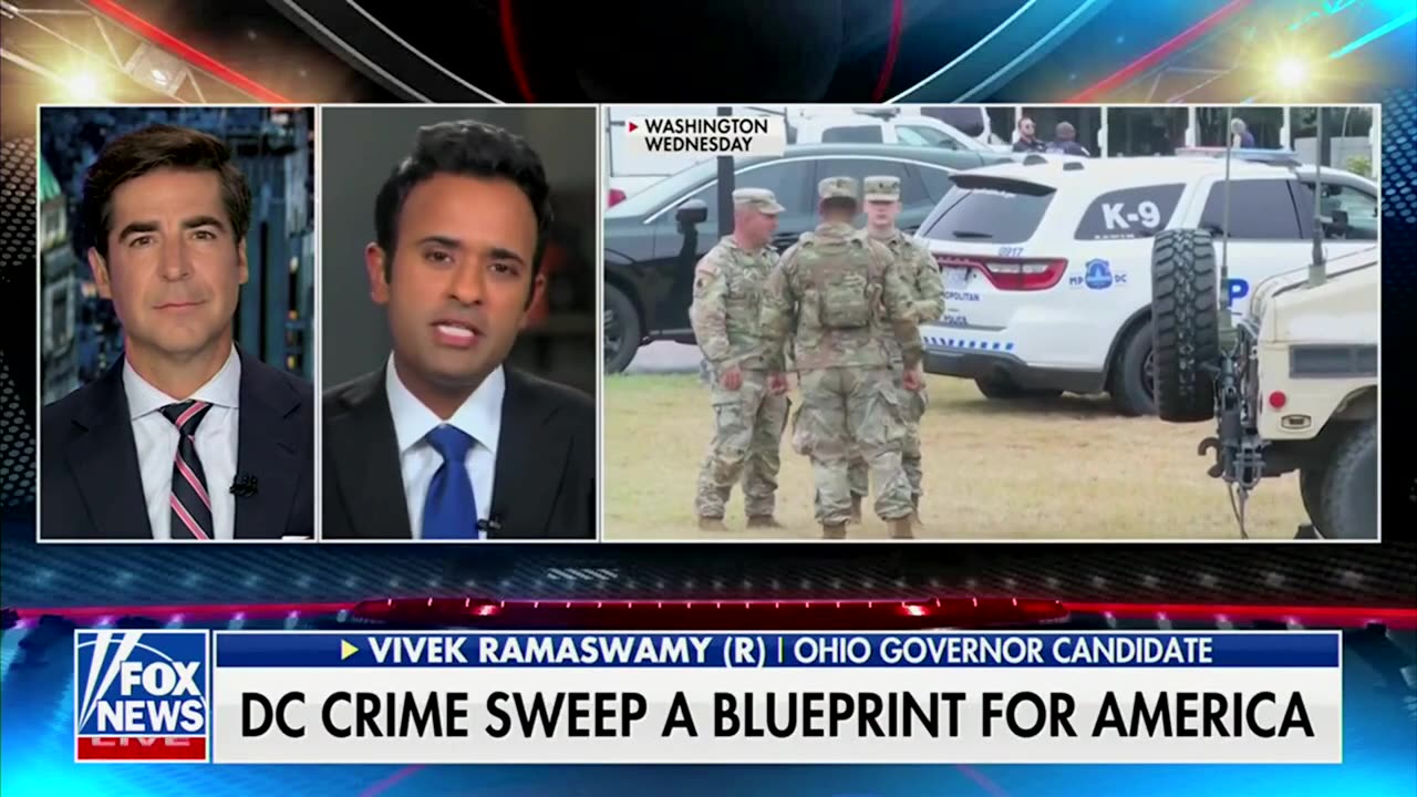 Vivek Ramaswamy Appears on FNC’s ‘Jesse Watters Primetime’ 8.21.25