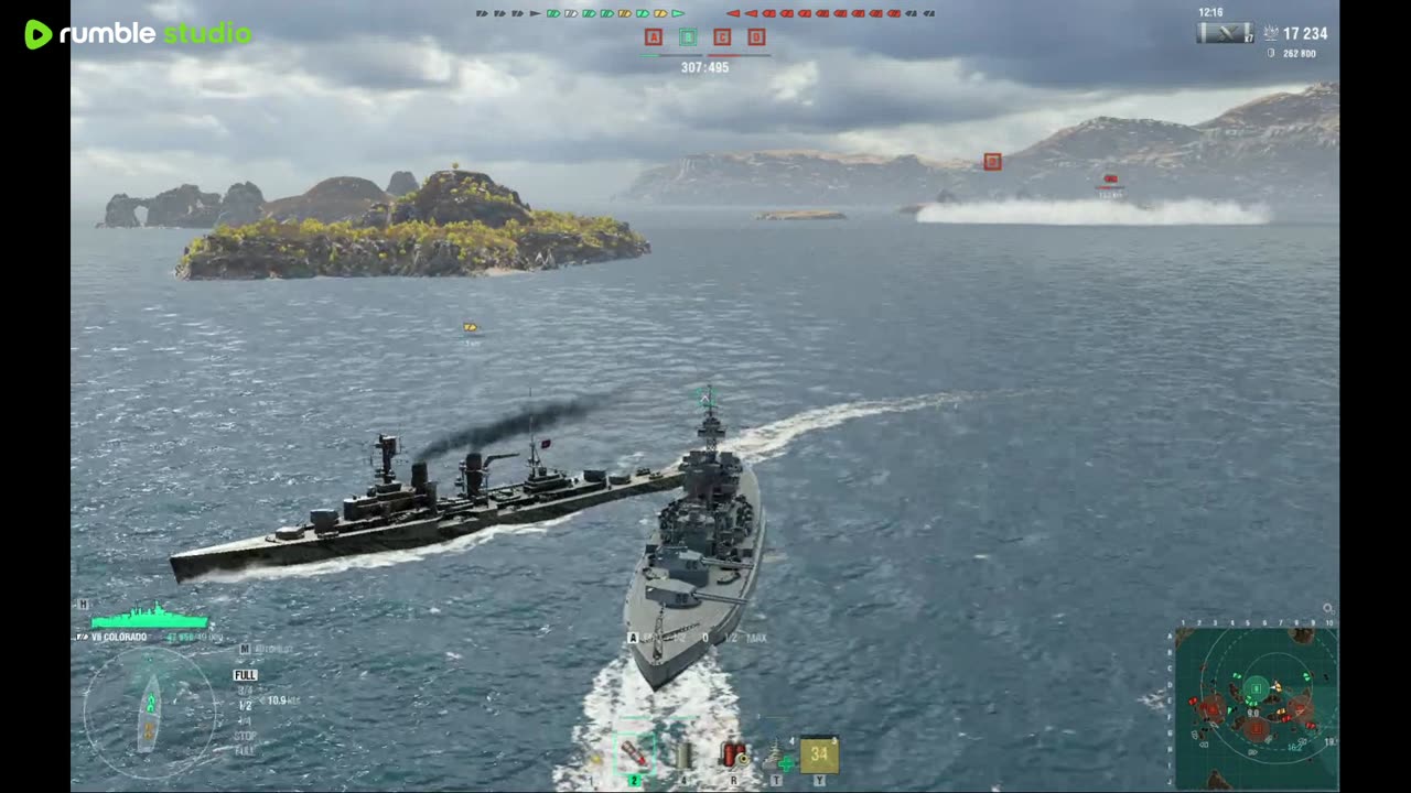 playing warships boom boom