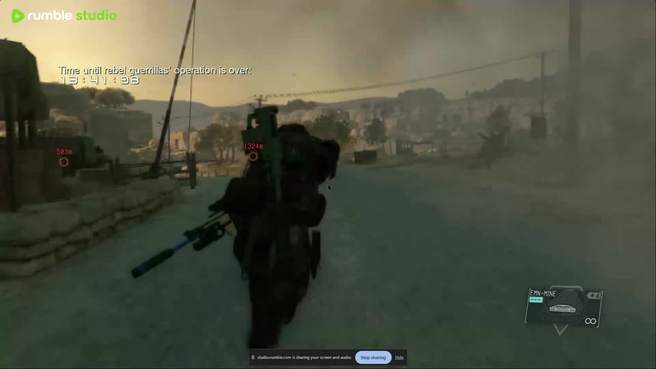 MIKE SAHA LIVE MGSV Gameplay