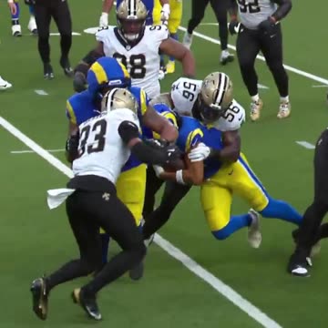 Rams WR Puka Nacua suffered a ‘chest' injury and is questionable to return.