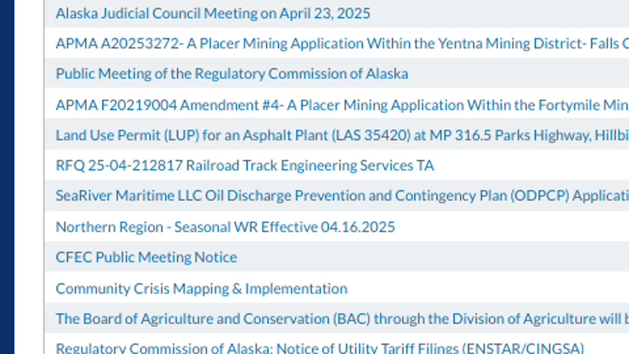 Fairbanks! What's going on? (04/16/2025) Lt. Gov. from the 14th