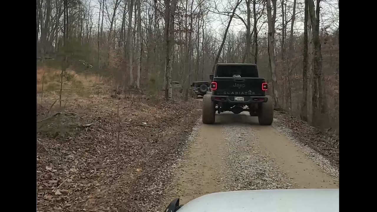 Daniel Boone National Forest Jeep Trip Part 4 - Trail 1 end to Trail 2