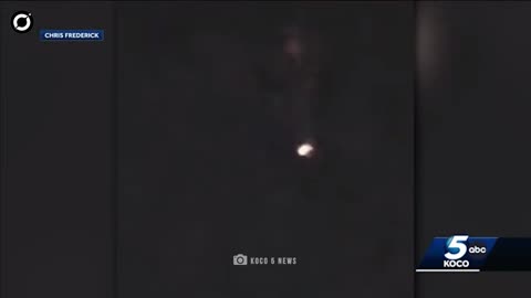 Oklahoma City Footage Shows Rotating UFO