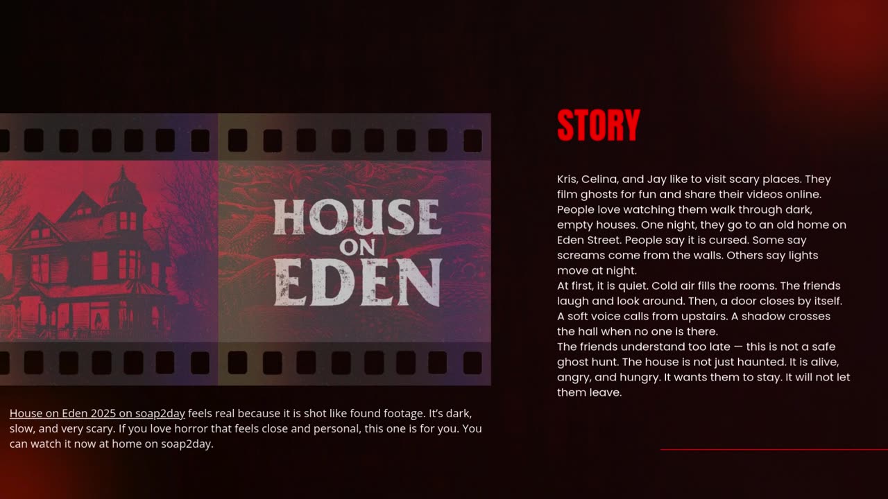 The Last Hunt: House on Eden 2025