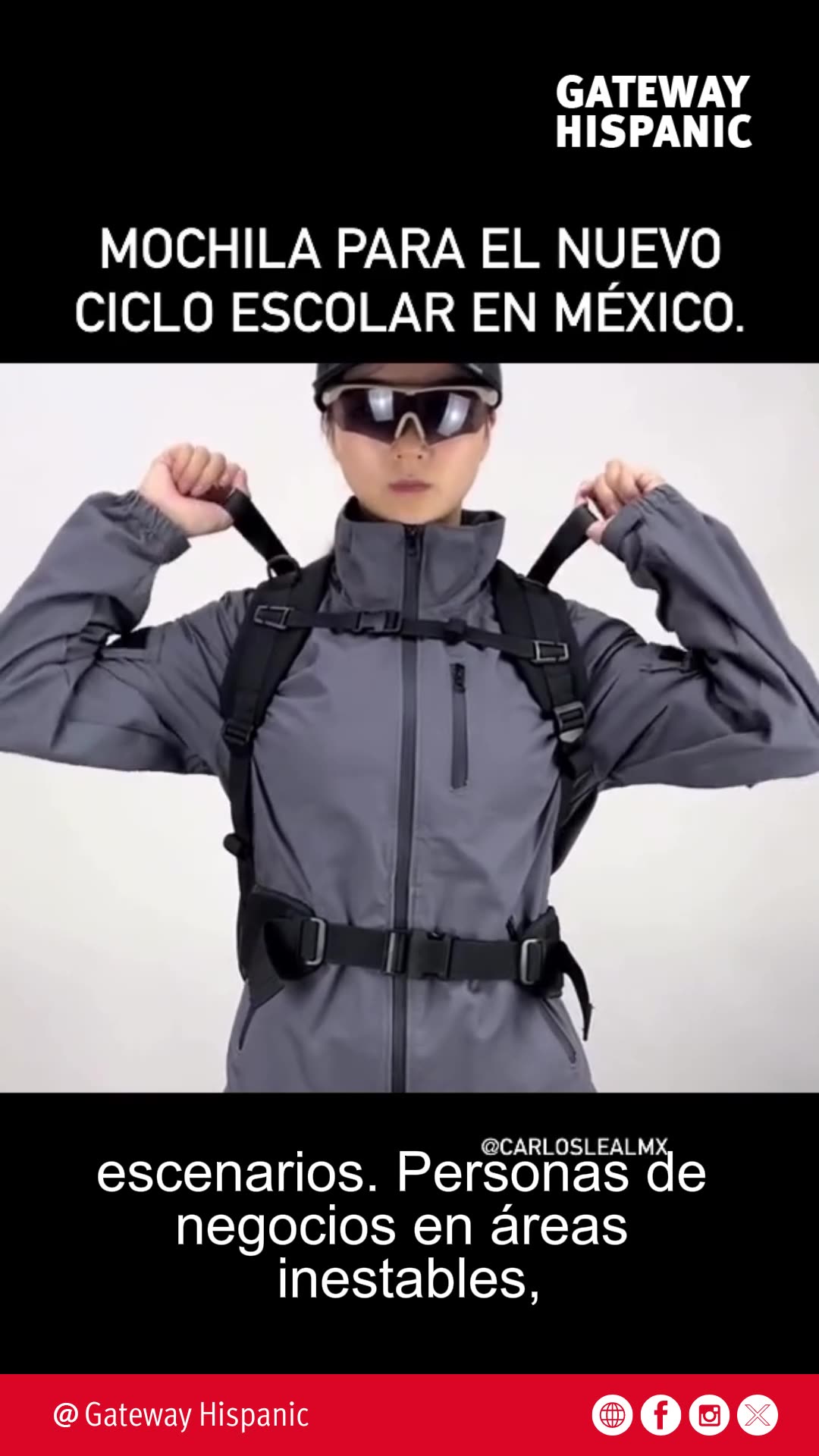 Carlos Leal: Mochila para el nuevo ciclo escolar en México