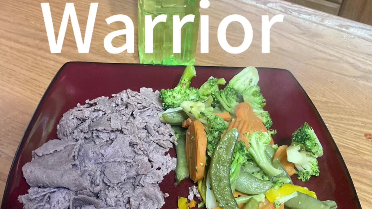 Day 61/100 eat like a warrior #FIREBLOOD