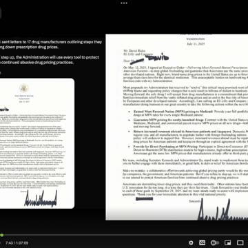 TRUMP PRESSURES DRUG COMPANIES TO LOWER THIR PRICES