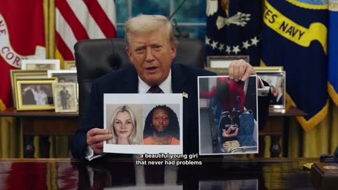 President Donald J. Trump: "It's time to stop this madness." 