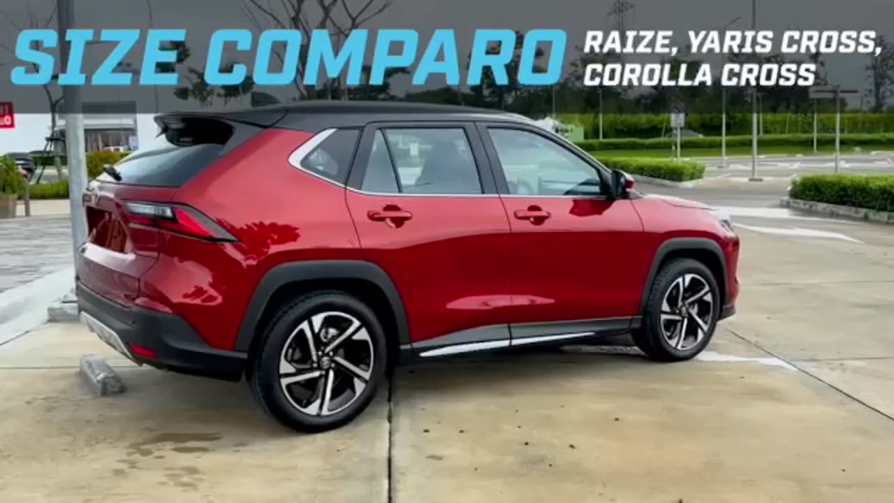Two Crosses and a Raize : A Toyota Sub-compact Cars Comparison