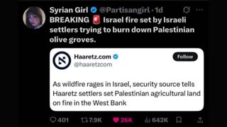Fires in occupied Palestine