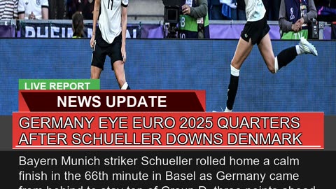 Germany Eye Euro Quarters After Schueller Dow