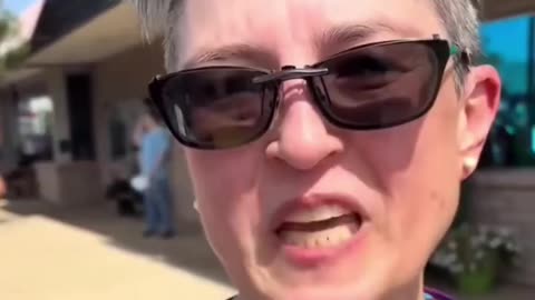 Liberals proudly doing witchcraft at Trump protests, cult behavior.