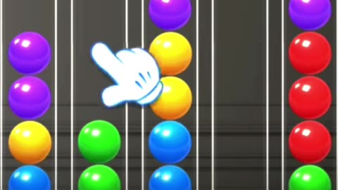 Colour ball game video