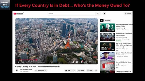 If Every Country Is in Debt… Who's the Money Owed To ???