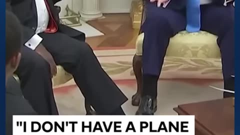 'Can't Give You Plane': South African President Ramaphosa Jokes With Trump On Qatari Jet