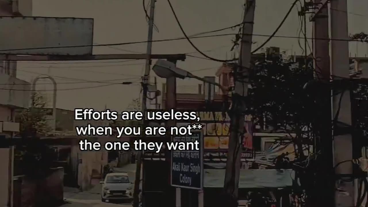 Efforts Are Useless 💔 | When You're Not The One They Want | Harsh Truth Reel
