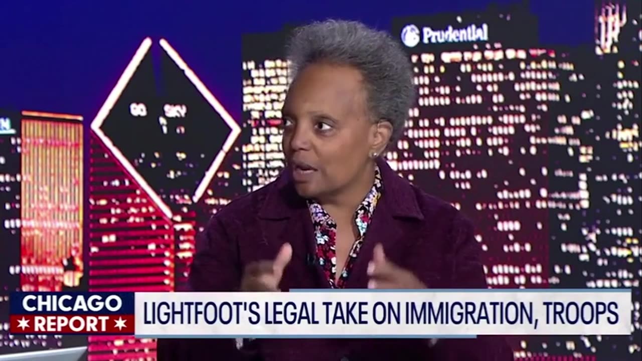 Fmr Chicago Mayor Lori Lightfoot Calls To UNMASK ICE Agents