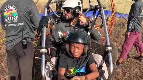 Elly’s Microlight Flight in Goa 🇮🇳 | From Terrified to Thrilled in 10 Minutes!
