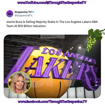 Jeanie Buss Is Selling Majority Stake In The Los Angeles Lakers NBA Team At $10 Billion Valuation