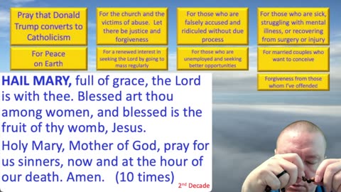 Mary's Daily Live Holy Rosary Prayer at 8:00 p.m. EDT 07/16/2025