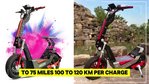 HEZZO F8 Electric Scooter 72V Battery 16 Inch Off Road Foldable Electric Scooter