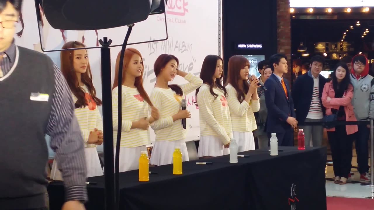 150228 CLC 여의도 팬싸인회 오프닝 직캠