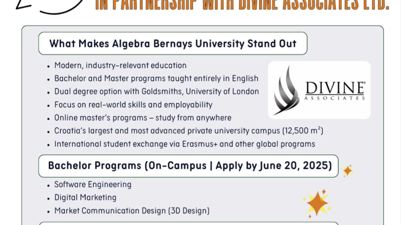 World-Class Education in Croatia – Apply for Dual Degrees with Divine Associates Ltd