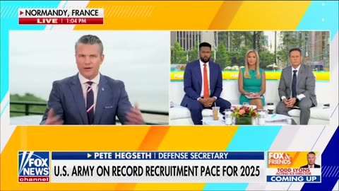 SecDef Pete Hegseth on historic recruitment stats | It’s a morale shift