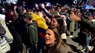 Vigils, protests after Colombian opposition senator is shot