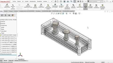 SOLIDWORKS - TALADROS 02