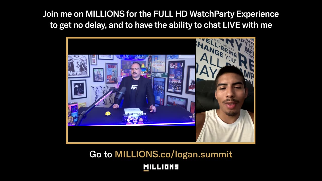 The Logan Summit Show Podcast // Millions.co Interview with FIGHTER LUIS "CHICO" BAUTISTA