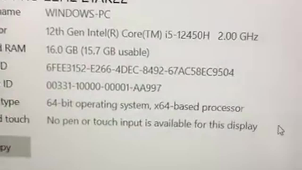 Laptop Performance Test