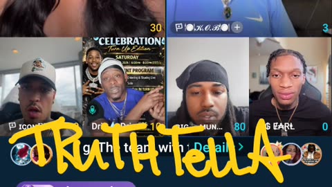 LIYAH THE DOLL TEAM PK WITH PRETTY TEETEE, FLOCKO, EARL, 21BADBITCH & KOB