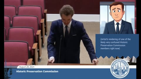 Turning a Government Meeting Into a Circus - Shaun Porter Wearing an Alf Costume?