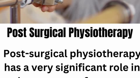 Post-Surgical Physiotherapy | Divinecare Langley BC