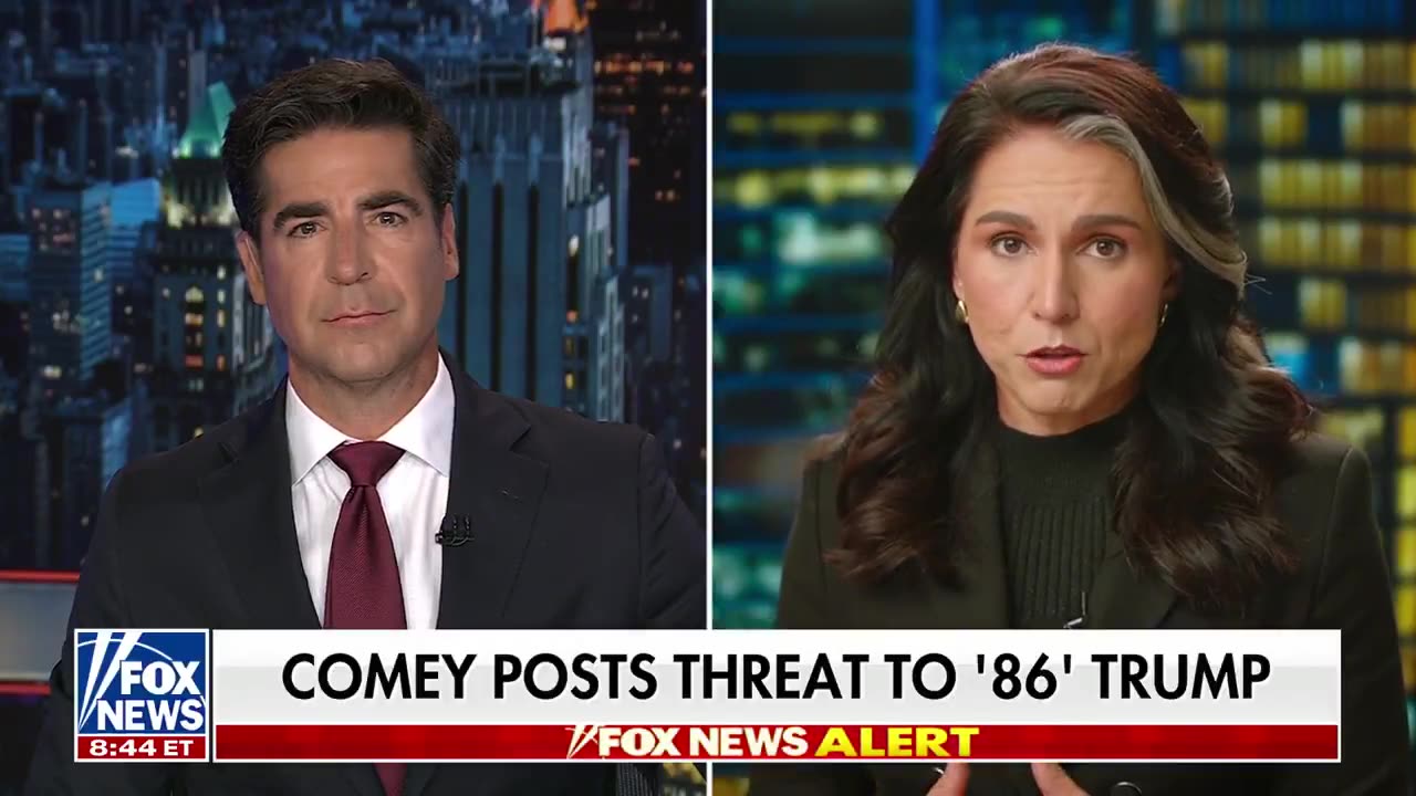 DNI Tulsi Gabbard says Comey should go to jail
