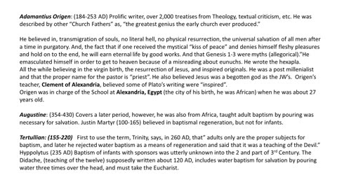Church History 2