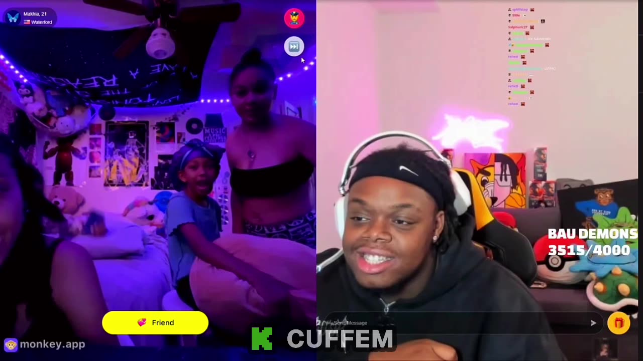 Cuffem chat roulettes Israeli's and Serbians!