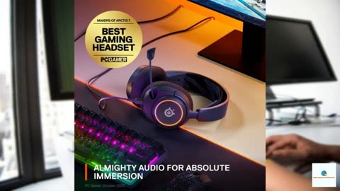 New SteelSeries Arctis Nova 3 Multi-Platform Gaming Headset - Signature Arctis Sound - Cle