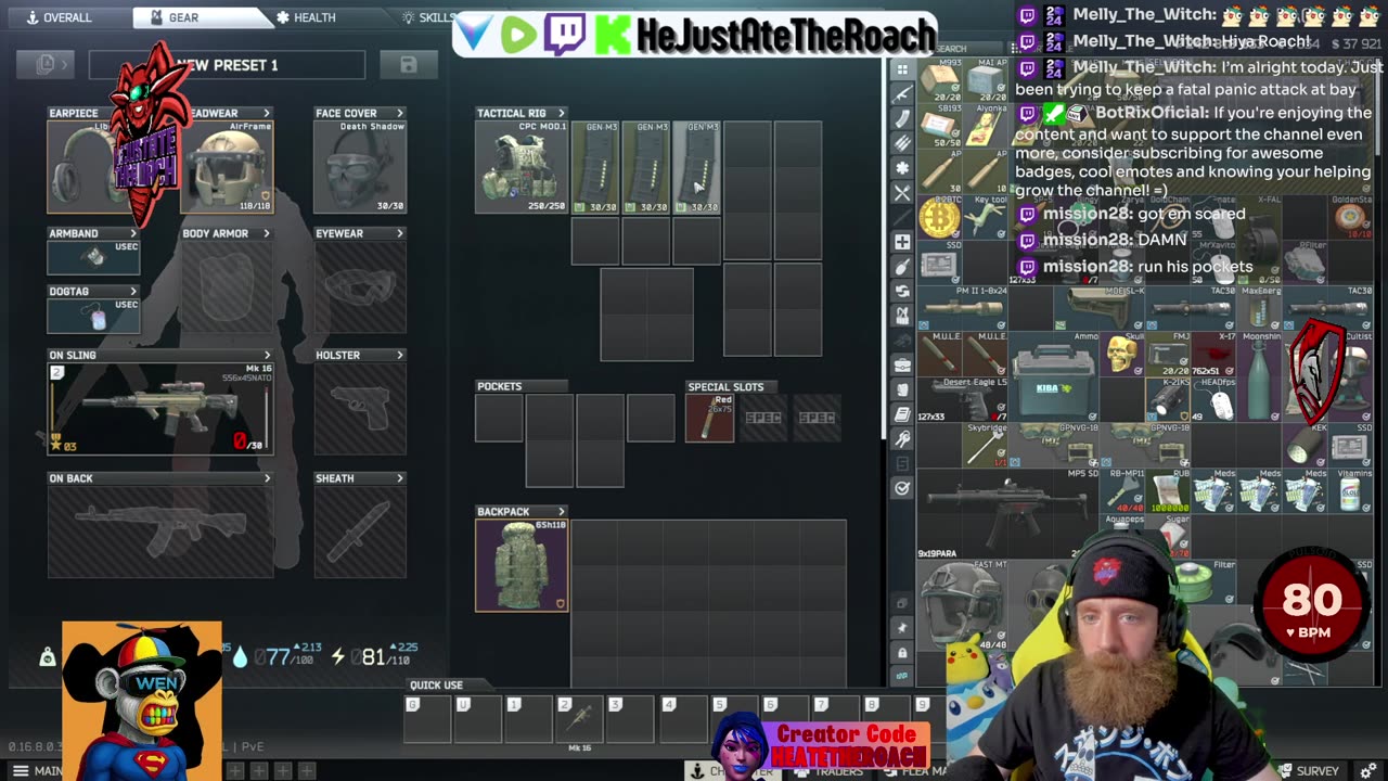 LOOTING and shooting