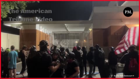 Leftist Rioters Threaten ICE Agents with Guillotine, Face Major Federal Response