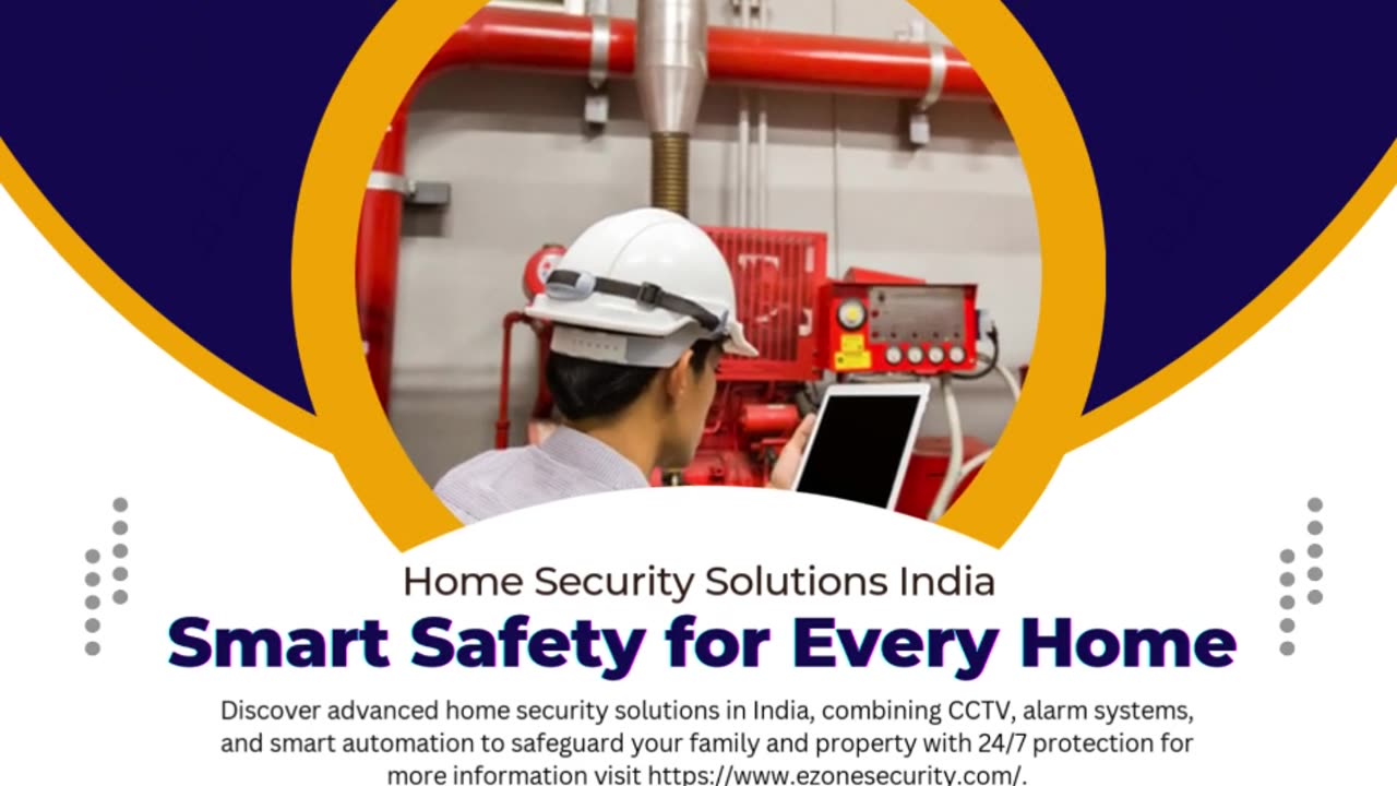 Home Security Solutions India – Smart Safety for Every Home