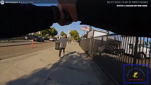 Pomona Detectives Shoot Armed Suspect During Chase