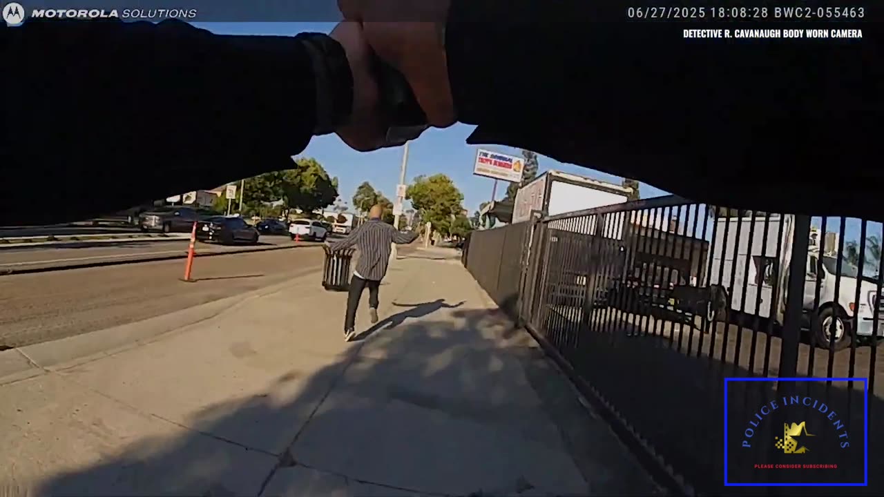 Pomona Detectives Shoot Armed Suspect During Chase