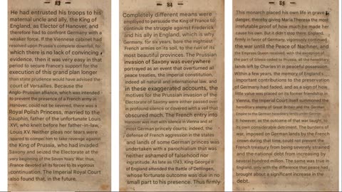 Germany in its Deep Humiliation 1806 Napoleon Part 3