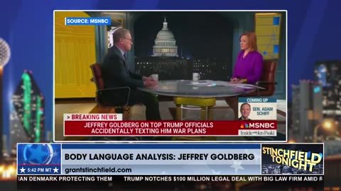 BODY LANGUAGE ANALYSIS: JEFFREY GOLDBERG