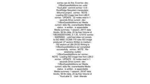 Is there a way to change a .iso files volume id from the command line