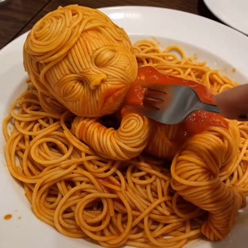 JUST FOR ENTERTAINMENT : SPAGHETTI BABY!!