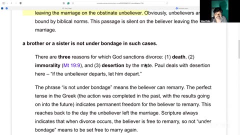 BIBLICAL BASIS FOR DIVORCE